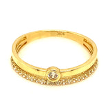 Anillo en oro amarillo 10kt.
