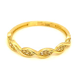 Anillo en oro amarillo 10kt.