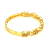 Anillo en oro amarillo 10kt.