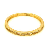 Anillo en oro amarillo 10kt.