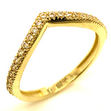 Anillo en oro amarillo 10kt.