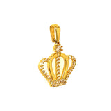 Dije (Corona) en oro amarillo 10kt.