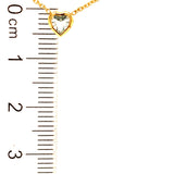 Collar de aguamarina en oro amarillo 14kt