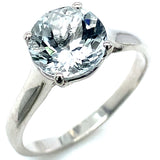 Anillo con aguamarina en plata 925