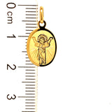 Dije (Divino Niño) en oro amarillo 10kt.