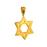 Dije (Estrella de David ) en oro amarillo 10kt.