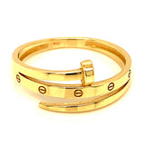 Anillo (Clavo) en oro amarillo 10kt.
