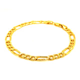 Pulsera (cartier HC) en oro amarillo 10kt. 19cm
