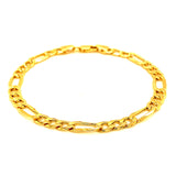 Pulsera (cartier HC) en oro amarillo 10kt. 19cm