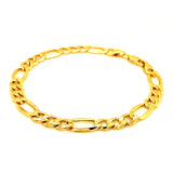 Pulsera (cartier HC) en oro amarillo 10kt. 20cm