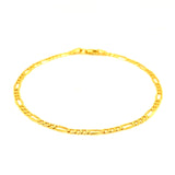 Pulsera (cartier HC) en oro amarillo 10kt. 19cm
