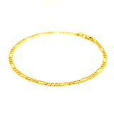 Pulsera (cartier HC) en oro amarillo 10kt. 19cm
