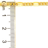 Pulsera (cartier HC) en oro amarillo 10kt. 19cm