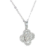 (MIA) Collar con diamantes en oro blanco 18kt. D-0.50CTS.