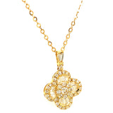 (MIA) Collar con diamantes en oro amarillo 18kt. D-0.51CTS.