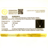 (LD) Collar con diamantes de laboratorio en oro amarillo 14kt. 42/43cm