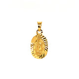 Dije (Vírgen de Guadalupe) en oro amarillo 10kt.