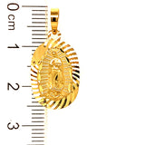 Dije (Vírgen de Guadalupe) en oro amarillo 10kt.