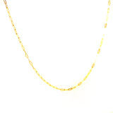 Cadena (clip) en oro amarillo 10kt. 40cm