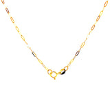 Cadena (clip) en oro amarillo 10kt. 40cm