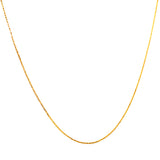 Cadena (veneciana) en oro amarillo 10kt. 50cm