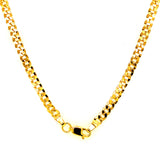 Cadena (Gourmet HC) en oro amarillo 10kt. 60cm