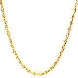 Cadena (Gucci HC) en oro amarillo 10kt. 60cm