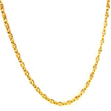 Cadena (Gucci HC) en oro amarillo 10kt. 60cm