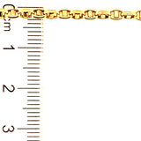 Cadena (Gucci HC) en oro amarillo 10kt. 60cm
