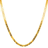 Cadena (Gucci MZ) en oro amarillo 10kt. 60cm