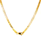 Cadena (Gucci MZ) en oro amarillo 10kt. 60cm