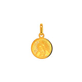 Dije (Vírgen de Guadalupe) en oro amarillo 18kt.