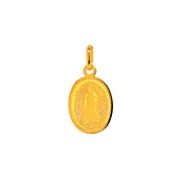 Dije (Vírgen de Guadalupe) en oro amarillo 18kt.