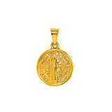 Dije (San Benito) en oro amarillo 18kt.