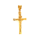 Dije (crucifijo) en oro amarillo 18kt.