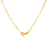 Cadena rolo en oro amarillo  18kt. 40cm