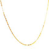 Cadena rolo en oro amarillo  18kt. 50cm