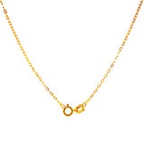 Cadena rolo en oro amarillo  18kt. 50cm