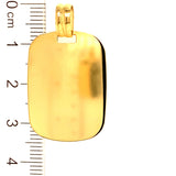 Dije (grabable) en oro amarillo 18kt.