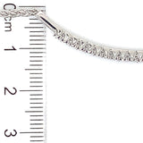 Pulsera de cuarzo de tanzanita en plata 925 24TAC-0.4CTS.