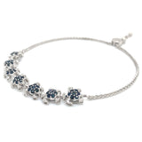 Pulsera de zafiros en plata 925 49SA-1.8CTS.