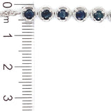 Pulsera de zafiros en plata 925 13SA-2.4CTS.