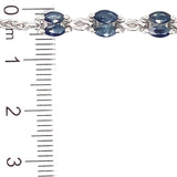 Pulsera de zafiros en plata 925 14SA-2.1CTS.