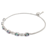 Pulsera de cuarzo místico en plata 925 6RQZ-2.6CTS.