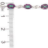 Pulsera de cuarzo místico en plata 925 6RQZ-2.6CTS.