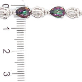 Pulsera de cuarzo místico en plata 925 4RQZ-2.8CTS.