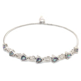 Pulsera de cuarzo místico en plata 925 7RQZ-1.6CTS.