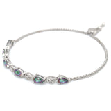 Pulsera de cuarzo místico en plata 925 6RQZ-2.2CTS.