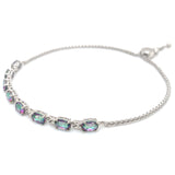 Pulsera de cuarzo místico en plata 925 8RQZ-3.3CTS.