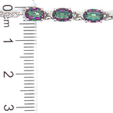 Pulsera de cuarzo místico en plata 925 8RQZ-3.3CTS.